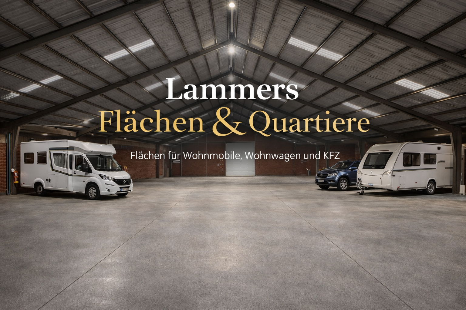 Sicher einlagern – Stellplätze für Wohnmobile